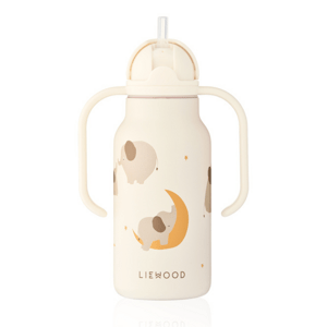 LIEWOOD Termo láhev Kimmie 250 ml - Elephant / Creme de la creme