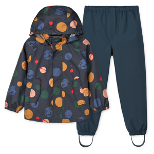 LIEWOOD Set do deště Pedia - Universe / Classic navy Velikost: 110