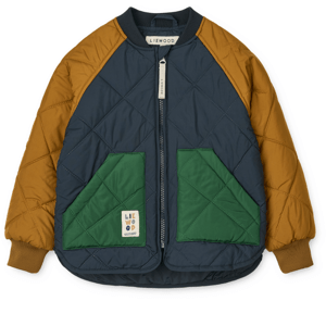 LIEWOOD Termo bunda Zella - Classic navy multi mix Velikost: 110
