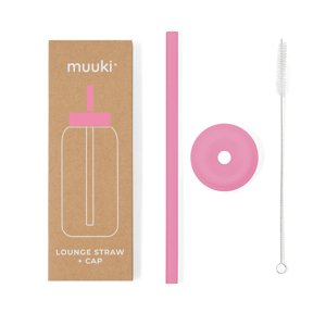MUUKI Lounge brčko + Víčko Flamingo Pink
