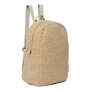 STUDIO NOOS Midi batoh - Ecru teddy