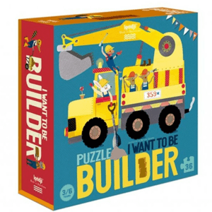 LONDJI Puzzle Chci být stavitelem - 36 pcs