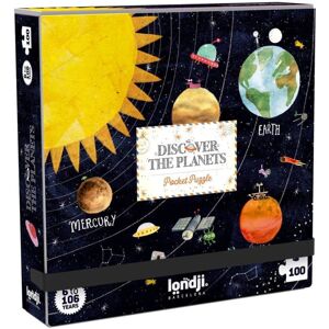LONDJI Kapesní puzzle Objev planety - 100 pcs