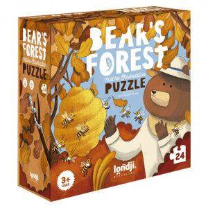 LONDJI Puzzle Medvědí les - 24 pcs