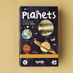 LONDJI Kapesní puzzle Planety - 50 pcs
