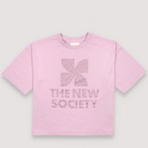 THE NEW SOCIETY Triko - Ontario Iris Lilac Velikost: 6y