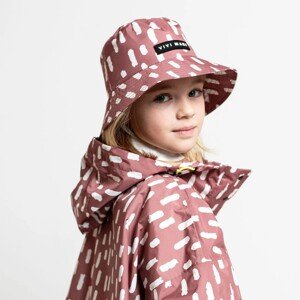 VIVI MARI Dětský Klobouk do deště Drops Mauve/white Velikost: 7-9y