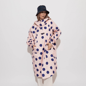 VIVI MARI Kabát do deště Dots powder/blue