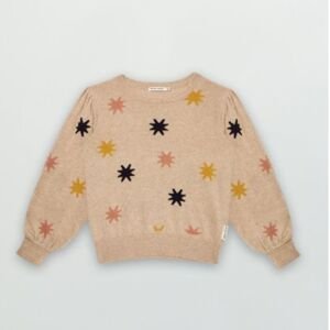 THE NEW SOCIETY Svetřík - Stars Intarsia Velikost: 4y