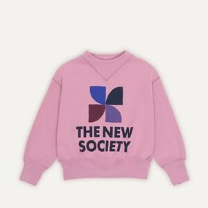 THE NEW SOCIETY Mikina Amara - Dusty Orchid Velikost: 12Y