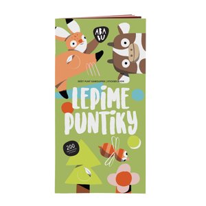 Samolepkový sešit / Lepíme puntíky