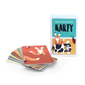Ilustrované karty / Černý Petr & kvarteto