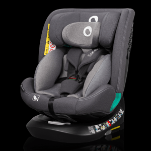 Autosedačka Lionelo BASTIAAN ONE I-size 40-150 cm ISOFIX Barva: Grey Stone