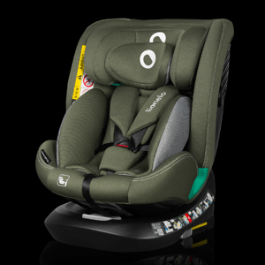 Autosedačka Lionelo BASTIAAN ONE I-size 40-150 cm ISOFIX Barva: Green Olive
