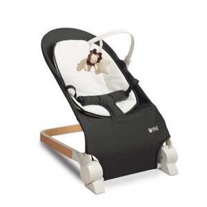 Kojenecké ergonomické lehátko Caretero Pine Farba: Black