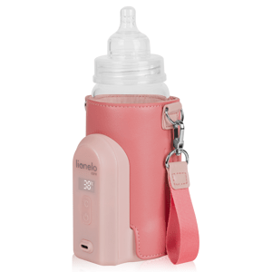 Mobilní ohřívač lahví Lionelo Thermup Go Evo Farba: Coral Pink
