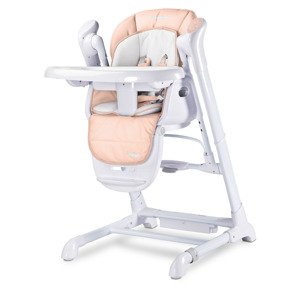 Caretero Dětská jídelní židle 2v1 Indigo Barva: Powder Pink