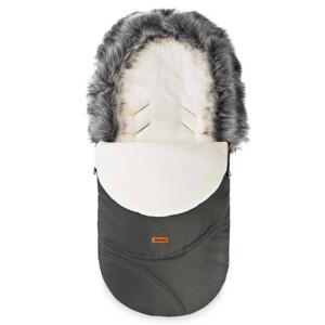 Sensillo Flisový fusak do kočárku ESKIMO 100 x 46 cm Barva: Graphite