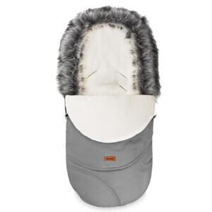 Sensillo Flisový fusak do kočárku ESKIMO 100 x 46 cm Barva: Grey