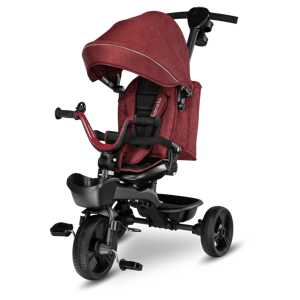 Lionelo tříkolka 2v1 KORI Barva: Red Burgundy