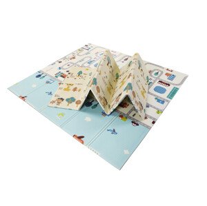 Asalvo Hrací podložka PLAY MAT XXL 200*180cm CITY-FOREST