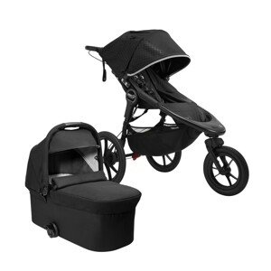 Baby Jogger BabyJogger SUMMIT X3 set 2v1 (kočárek+korba) MIDNIGHT BLACK+PRIME BLACK