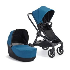 Baby Jogger BabyJogger CITY SIGHTS 4WM AKČNÍ set 2v1 (kočárek+korba) vč. madla DEEP TEAL