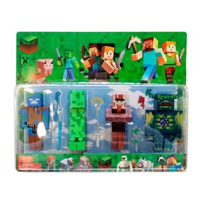 Toybit Kolekce figurek Minecraft Warden sada 10 ks