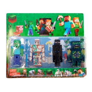 Toybit Kolekce figurek Minecraft Bojovníci sada 10 ks
