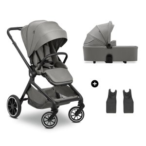 Hauck Kombinovaný kočárek Move N Care Set 2v1 Dark Grey