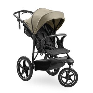 Hauck Sporťák Runner 3 s ruční brzdou Olive