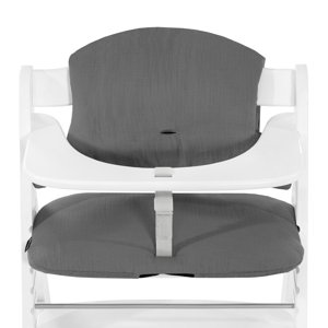 Hauck Polstrování Select na židličky Alpha+,Beta+ a Arketa, Muslin, Dark Grey