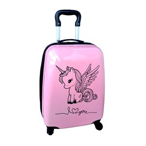 bHome Dětský cestovní kufr Love unicorn 29l