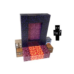 Toybit Magnetická stavebnice Minecraft Portál 32ks