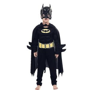FunCo Dětský kostým Svalnatý Batman s maskou 122-128 L