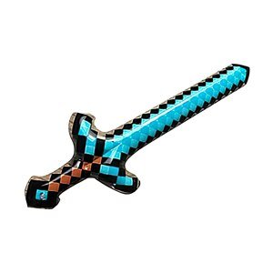 FunCo Diamantový meč Minecraft 60 cm nafukovací