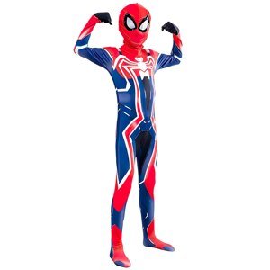 FunCo Dětský kostým Spiderman White 122-134 L